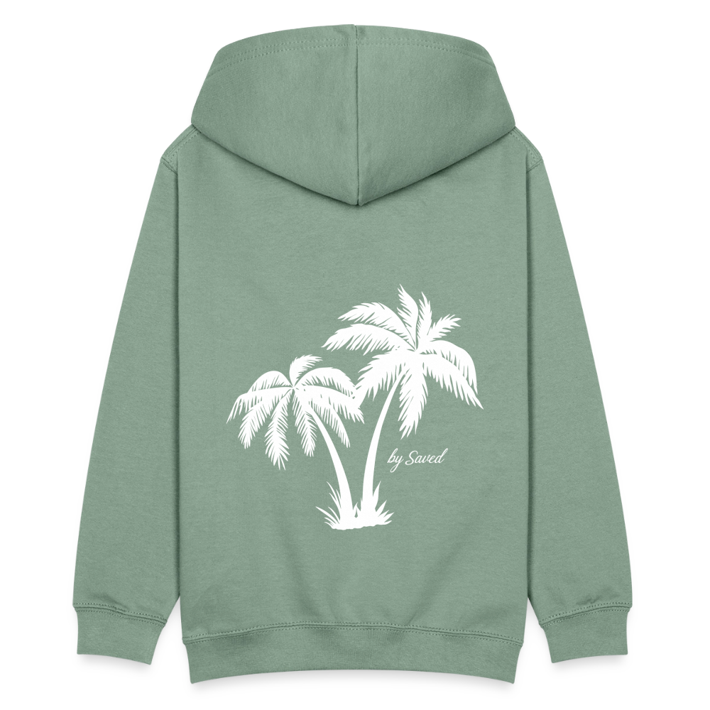Kids Hoodie - steel green