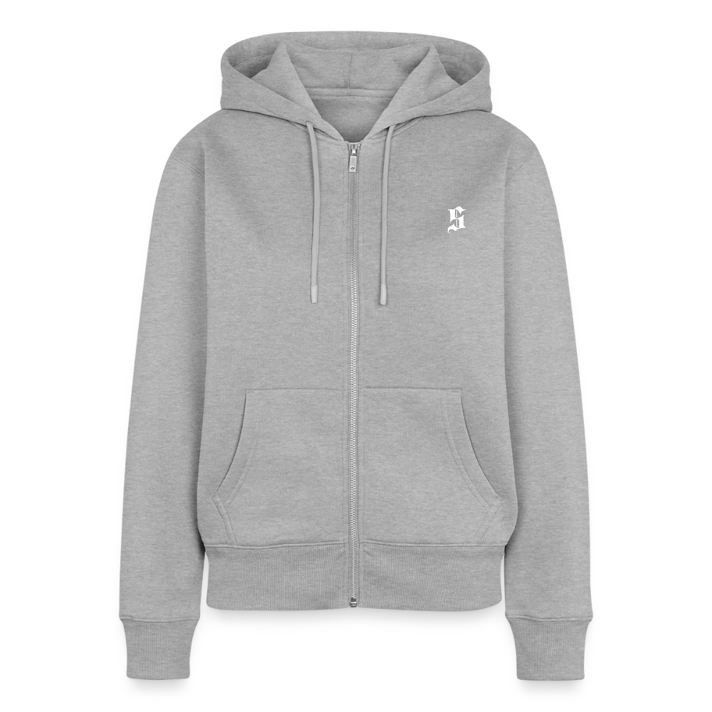 Women's Premium Hooded Jacket - heather grey