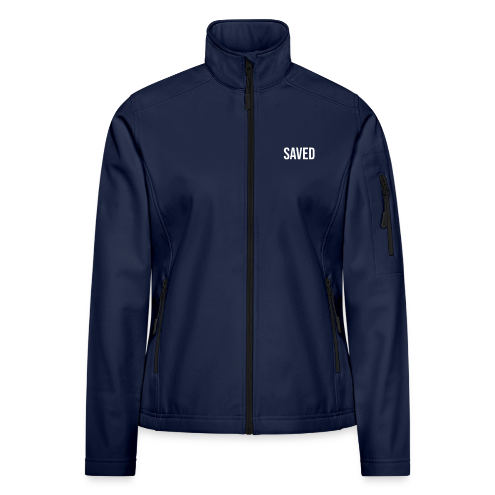 Women's Softshell Jacket - navy