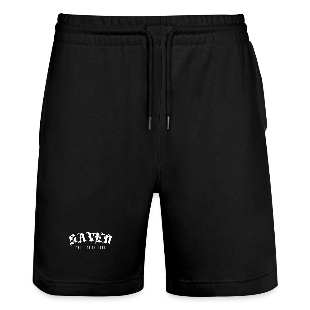 Stanley/Stella Trainer Unisex Organic Jogging Shorts - black