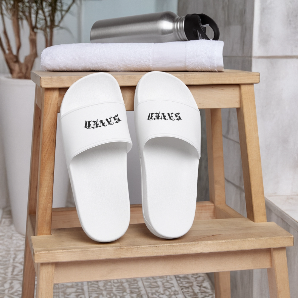 Men’s Pool Sliders - white