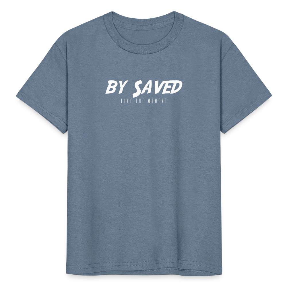 Kids’ Heavy Cotton T-Shirt - steel blue