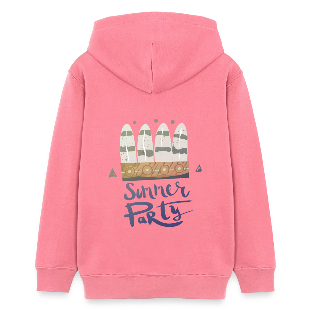 Sudadera Infantil Premium con Capucha CALIFORNIA - pink joy 