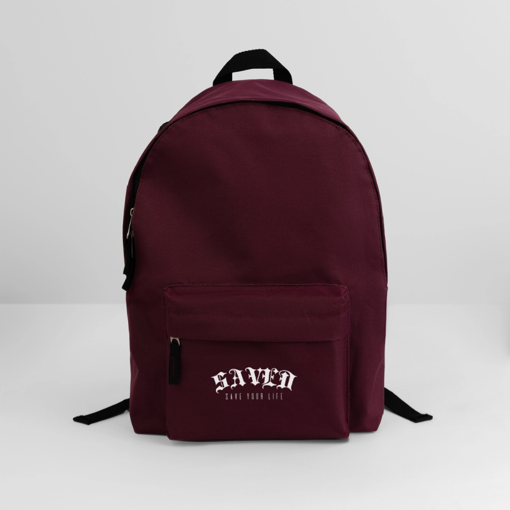 Backpack - burgundy