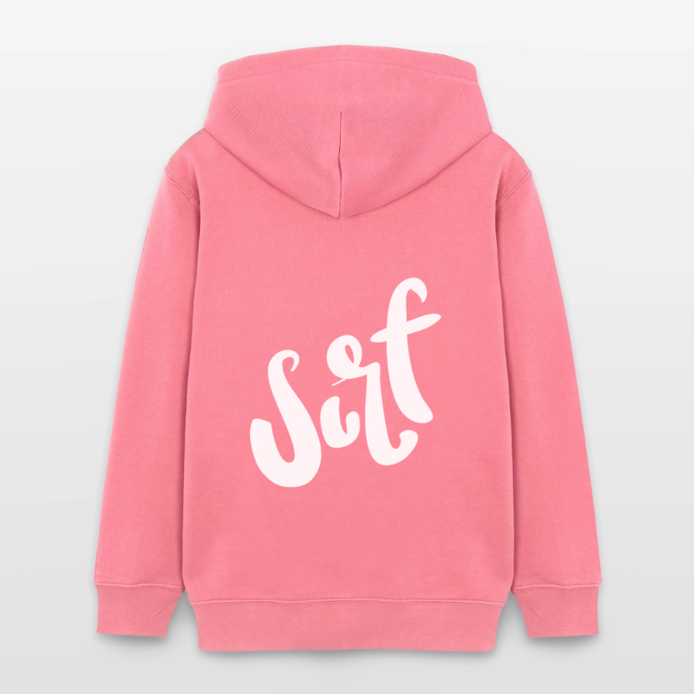 Sudadera Infantil Premium con Capucha SURF - pink joy 