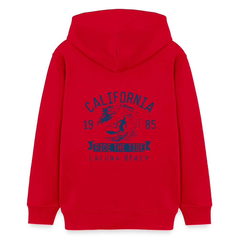 Sudadera Infantil Premium con Capucha CALIFORNIA - red