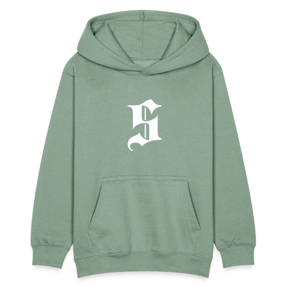 Kids Hoodie - steel green