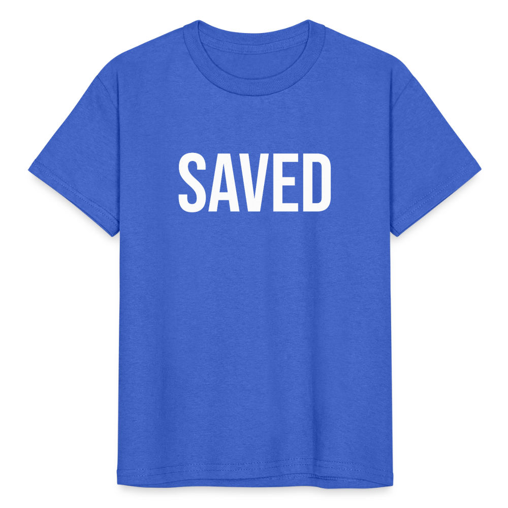 Kids’ Heavy Cotton T-Shirt - royal blue