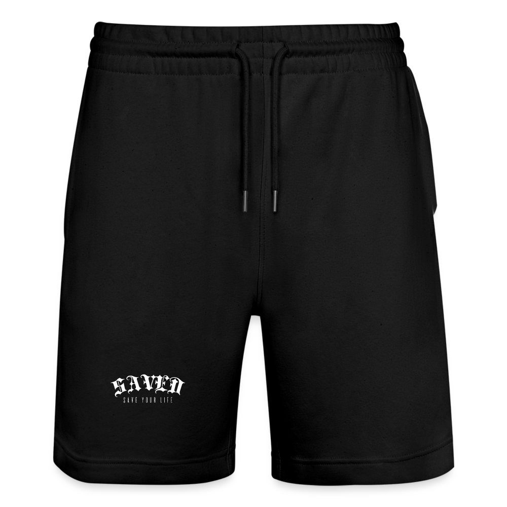 Stanley/Stella Trainer Unisex Organic Jogging Shorts - black