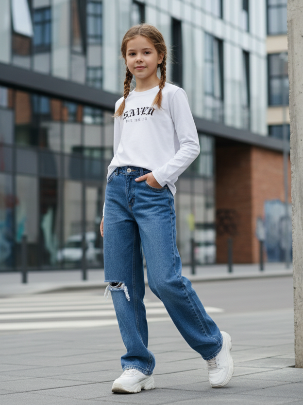 Teenagers' Premium Longsleeve Shirt