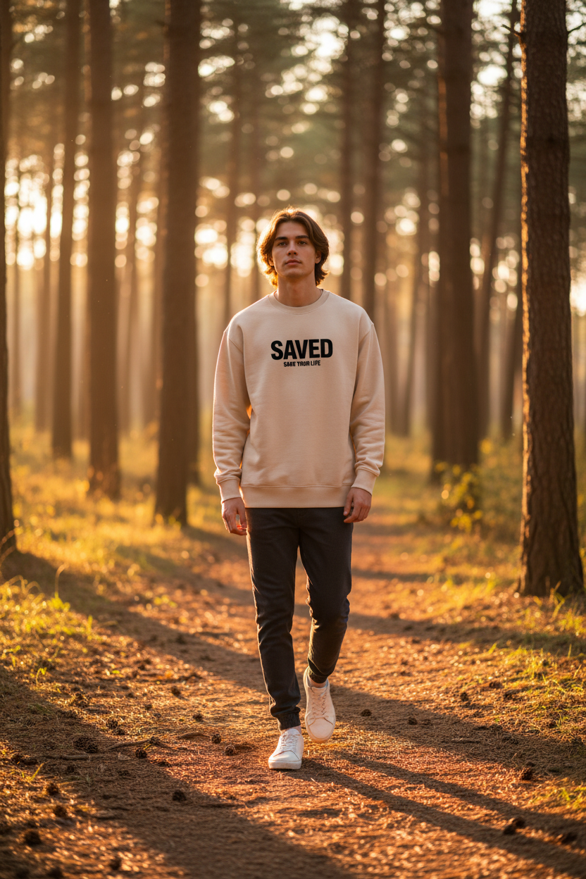 Sudadera Unisex con Capucha SAVED