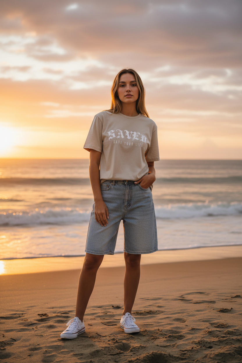 Camiseta Unisex Manga Corta Premium SAVED ORIGINAL