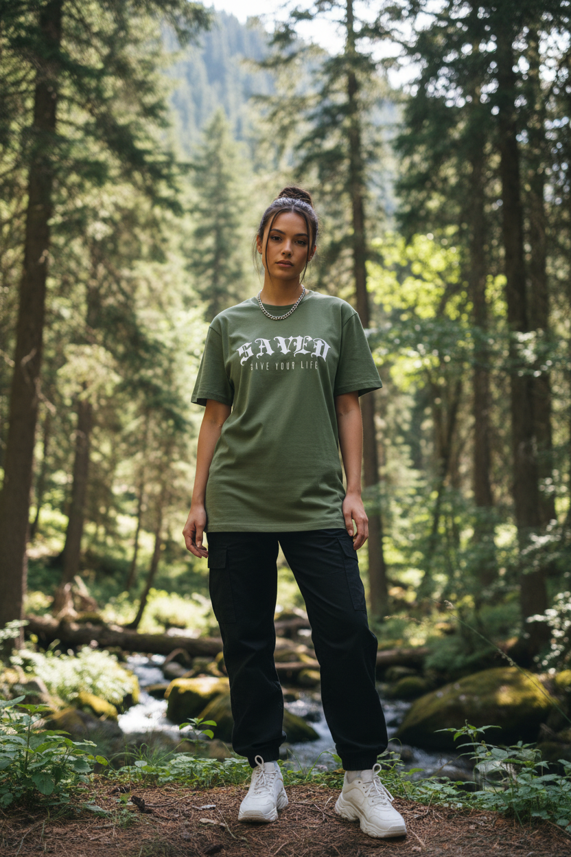 Camiseta Unisex Manga Corta Premium SAVED ORIGINAL