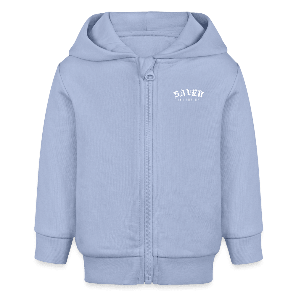 Stanley/Stella Organic Zip Hoodie BABY CONNECTOR - sky