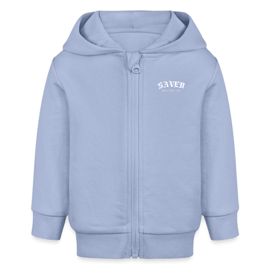 Stanley/Stella Organic Zip Hoodie BABY CONNECTOR - sky