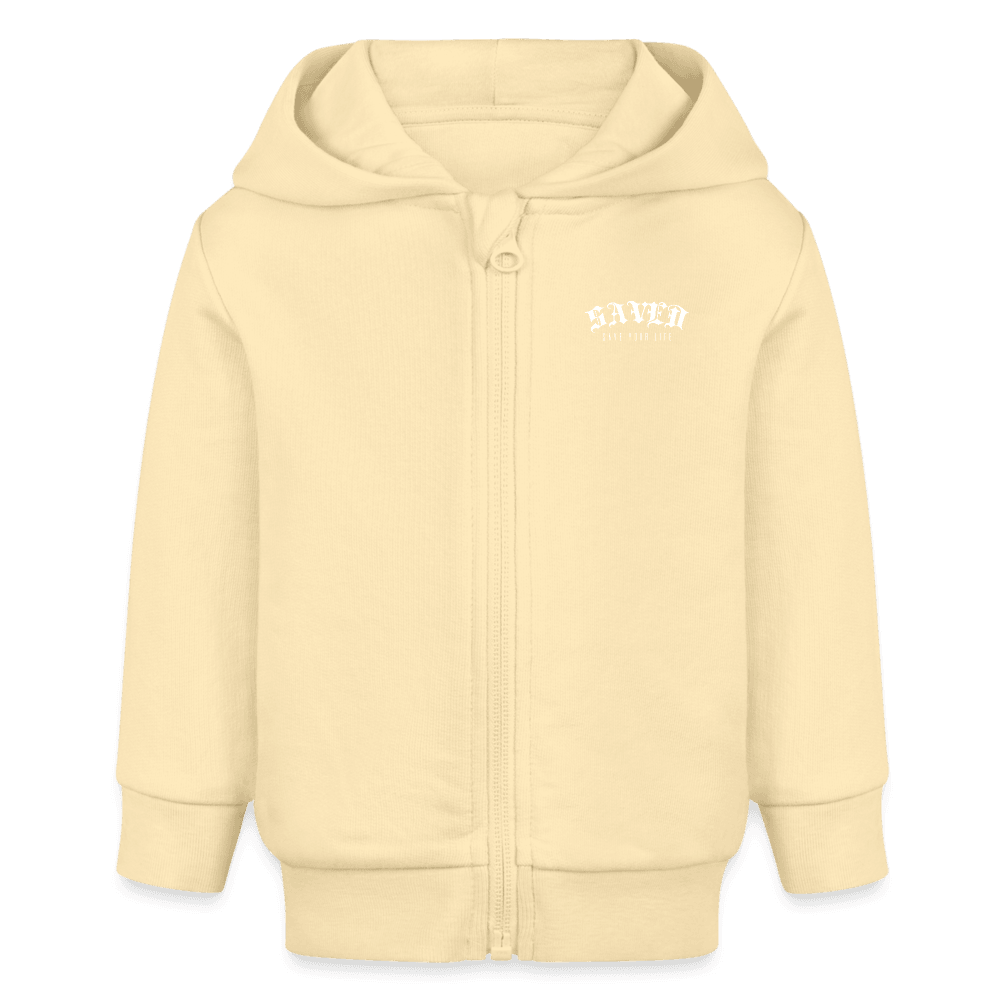 Stanley/Stella Organic Zip Hoodie BABY CONNECTOR - cream