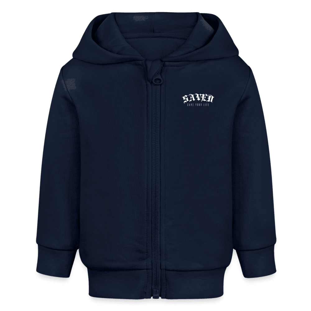 Stanley/Stella Organic Zip Hoodie BABY CONNECTOR - navy