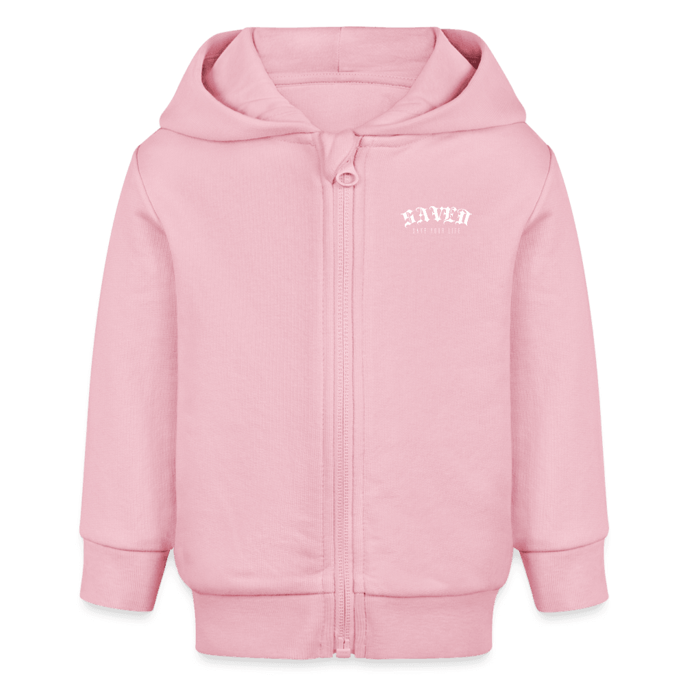 Stanley/Stella Organic Zip Hoodie BABY CONNECTOR - cotton pink