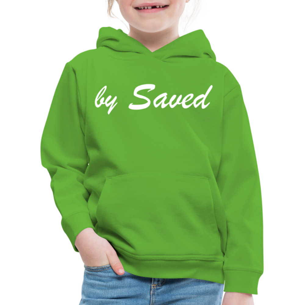 Kids' Premium Hoodie - light green