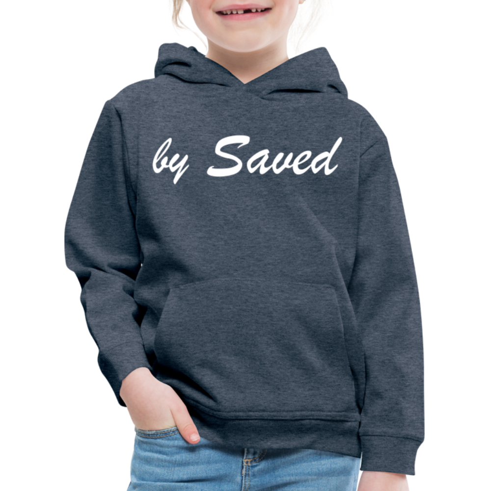 Kids' Premium Hoodie - heather denim