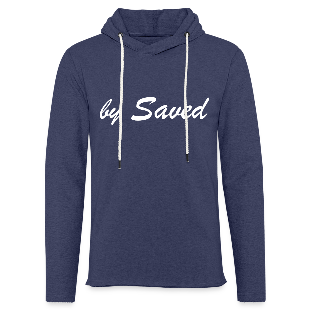 Light Unisex Sweatshirt Hoodie - heather navy