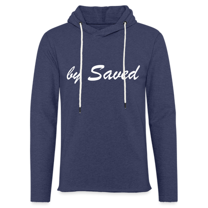 Light Unisex Sweatshirt Hoodie - heather navy