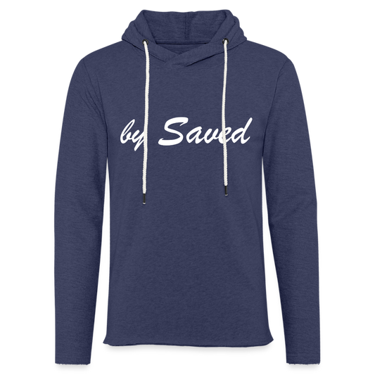 Light Unisex Sweatshirt Hoodie - heather navy