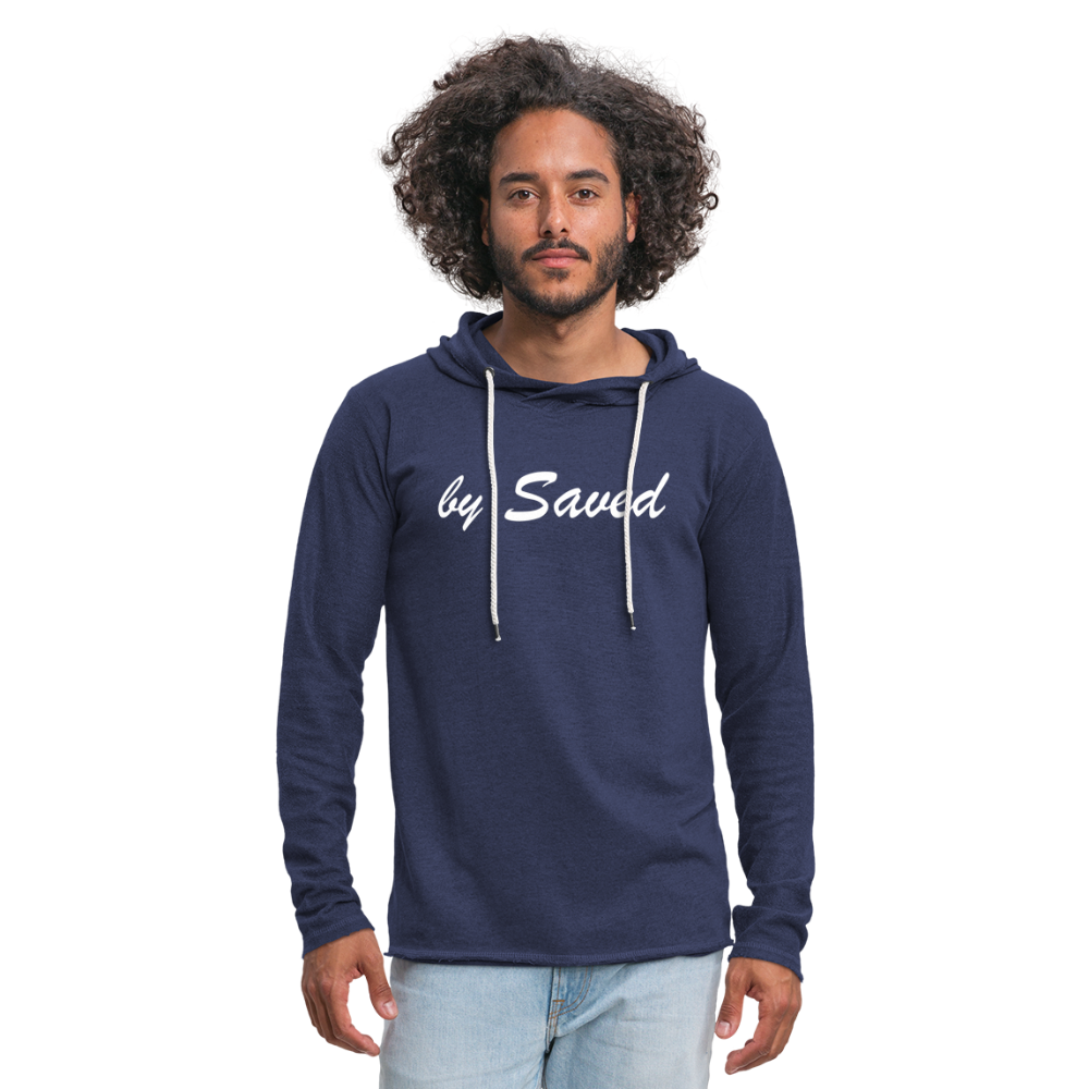 Light Unisex Sweatshirt Hoodie - heather navy