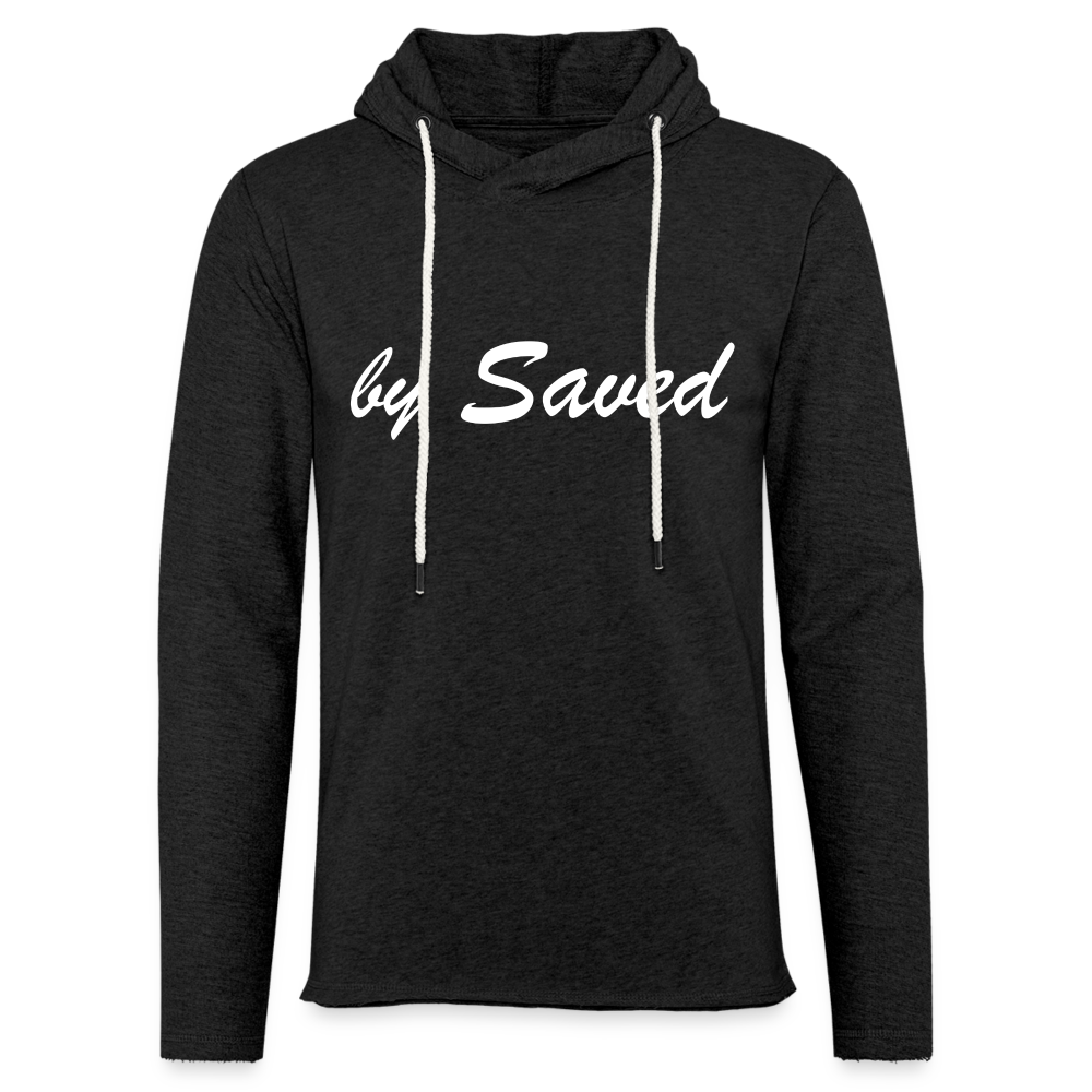 Light Unisex Sweatshirt Hoodie - charcoal grey