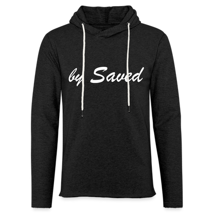 Light Unisex Sweatshirt Hoodie - charcoal grey