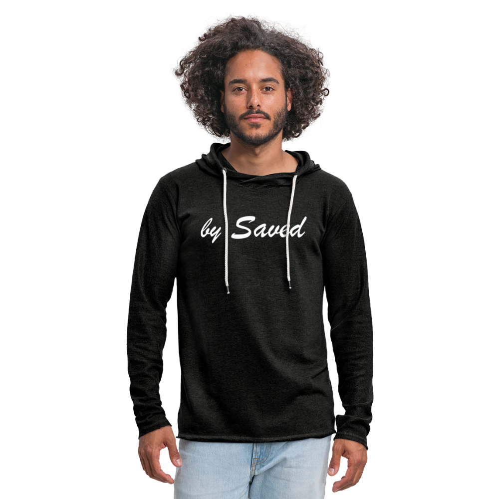 Light Unisex Sweatshirt Hoodie - charcoal grey