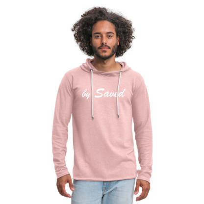 Light Unisex Sweatshirt Hoodie - cream heather pink