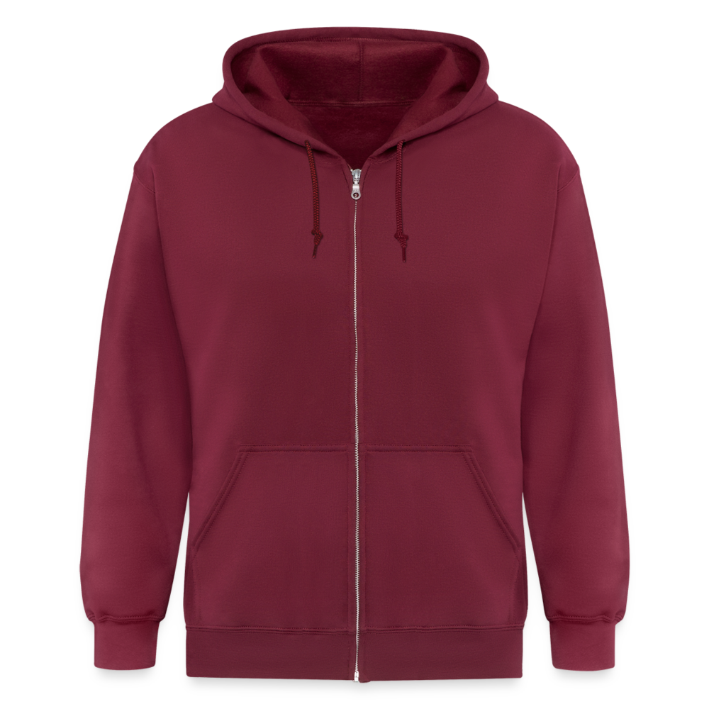 Men’s Heavyweight Hooded Jacket - maroon