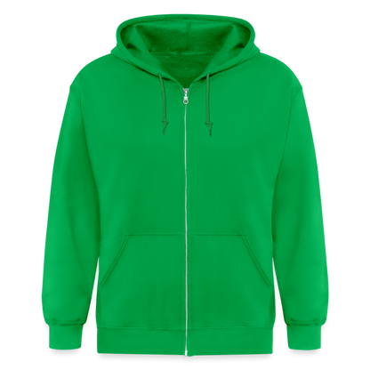 Men’s Heavyweight Hooded Jacket - kelly green