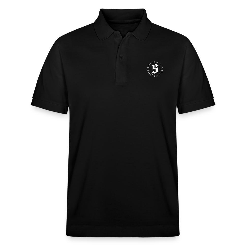 Stanley/Stella PREPSTER Organic Unisex Polo Shirt - black