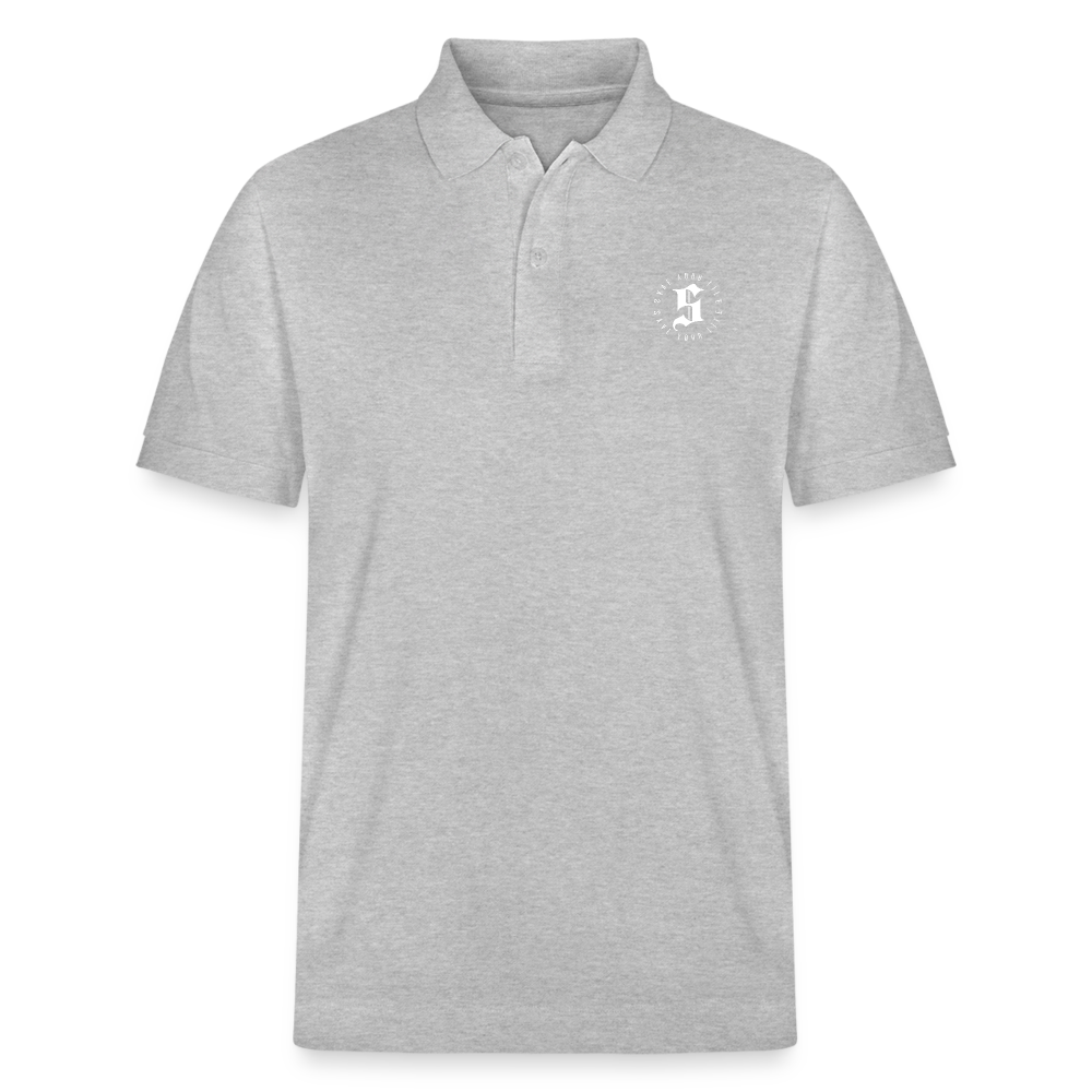 Stanley/Stella PREPSTER Organic Unisex Polo Shirt - heather grey