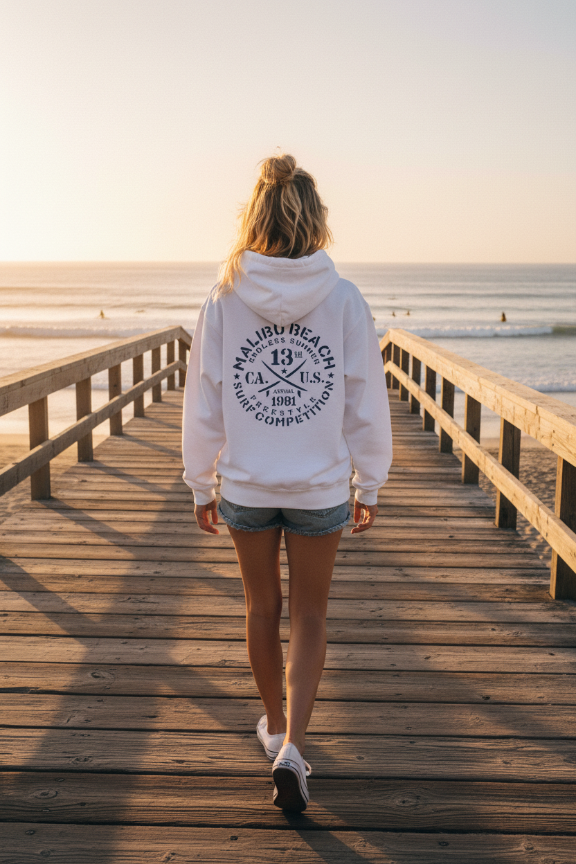 Sudadera Softstyle Unisex S MALIBU BEACH