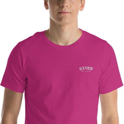 Camiseta de manga corta unisex - SAVEDSVD 